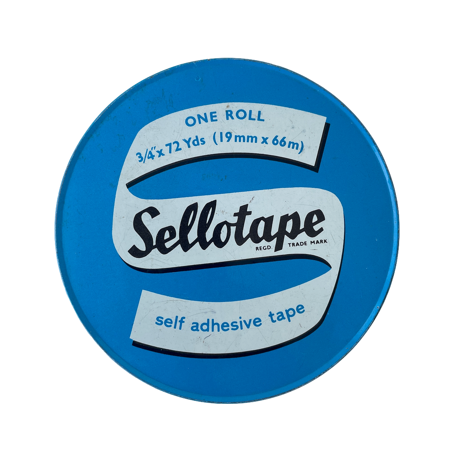 1960s Sellotape Tin