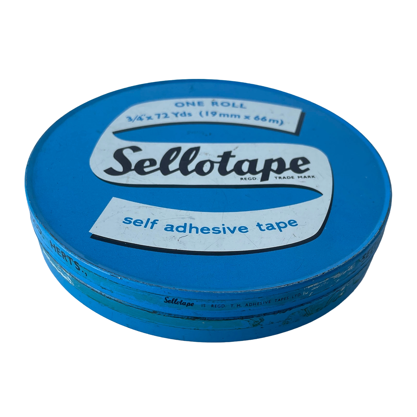 1960s Sellotape Tin