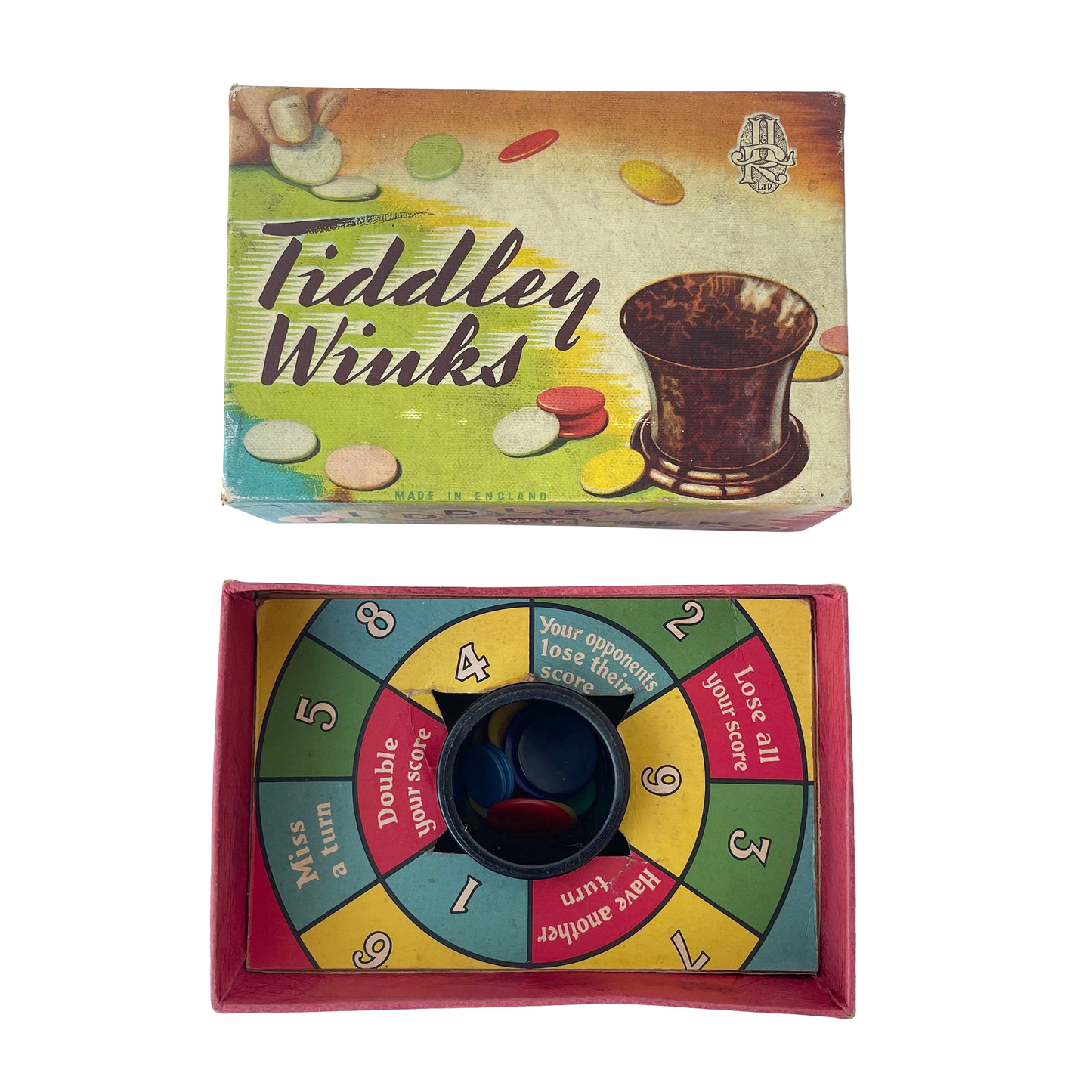 1930s Tiddley Winks Game