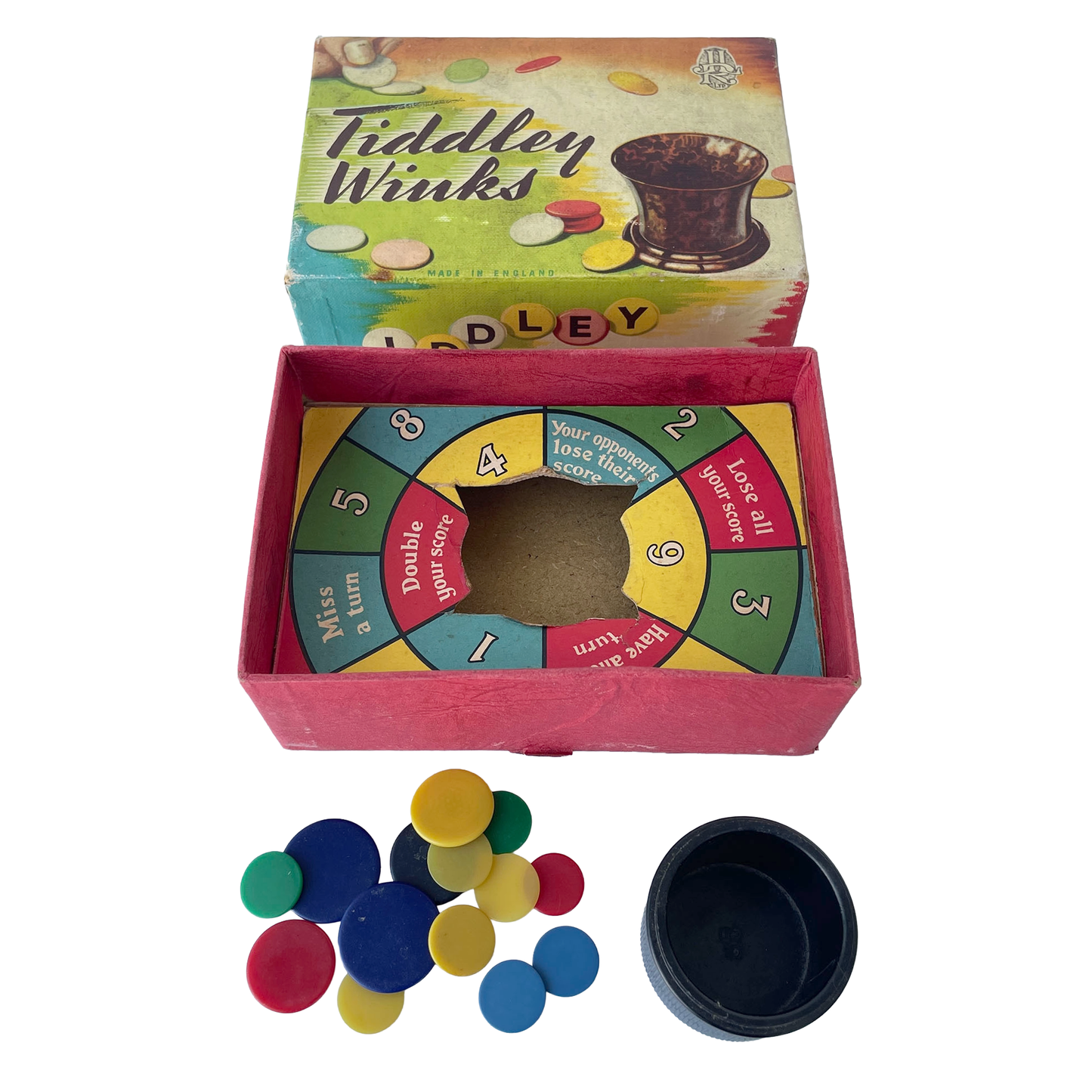 1930s Tiddley Winks Game