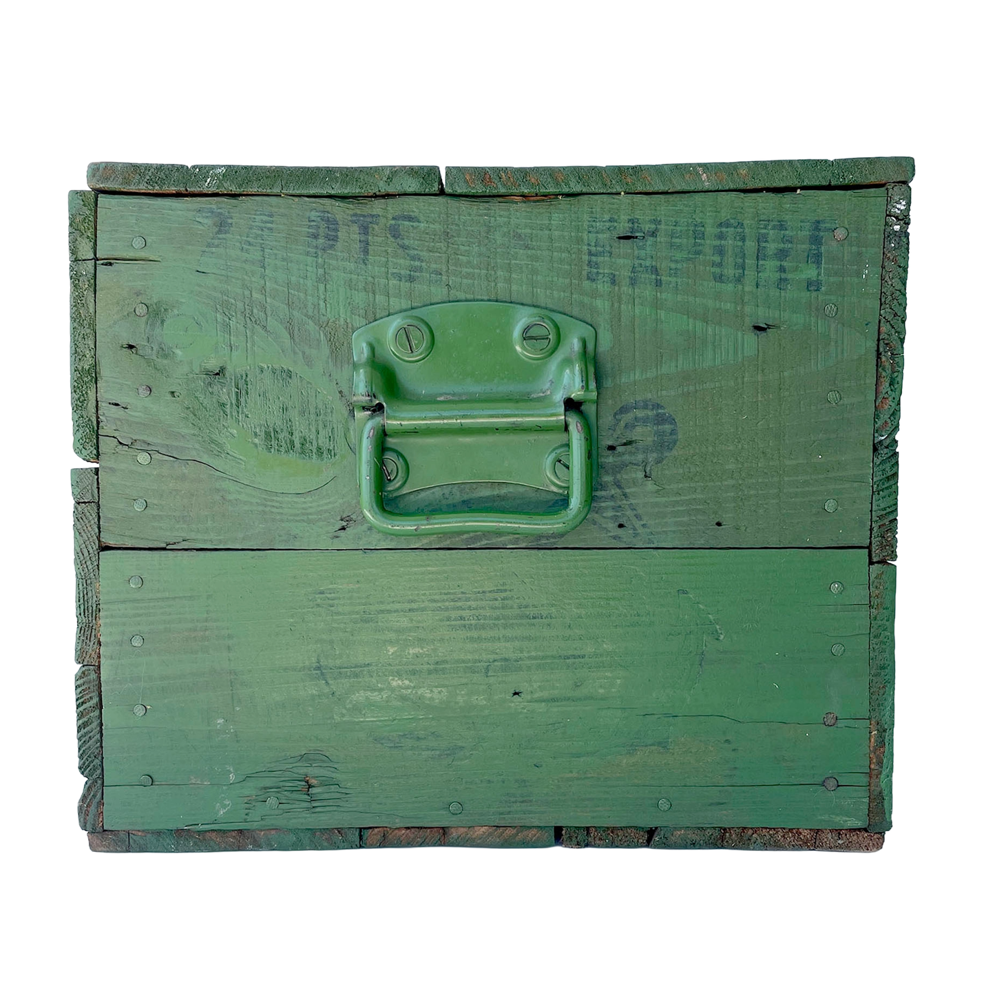 Lovely Green Wooden Storage Box