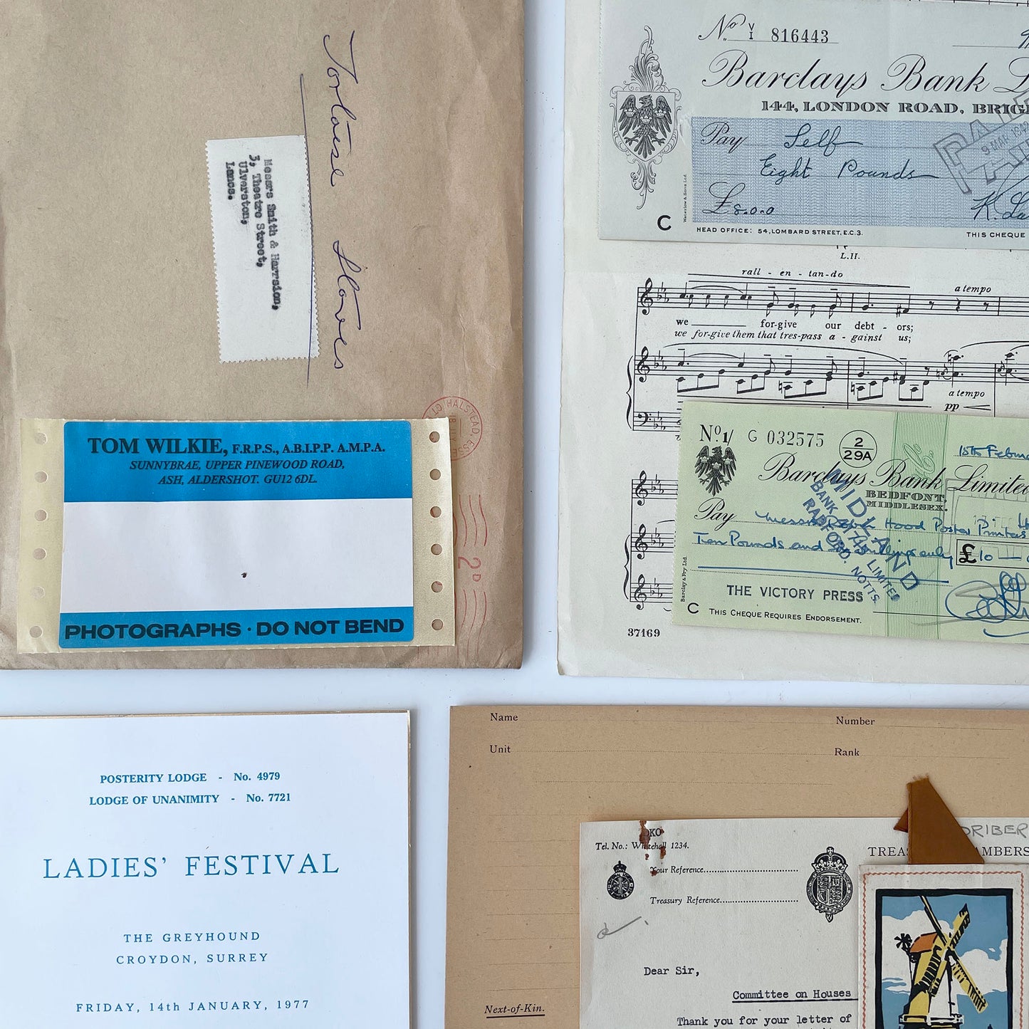 30 Piece Ephemera Pack – Selection A – New