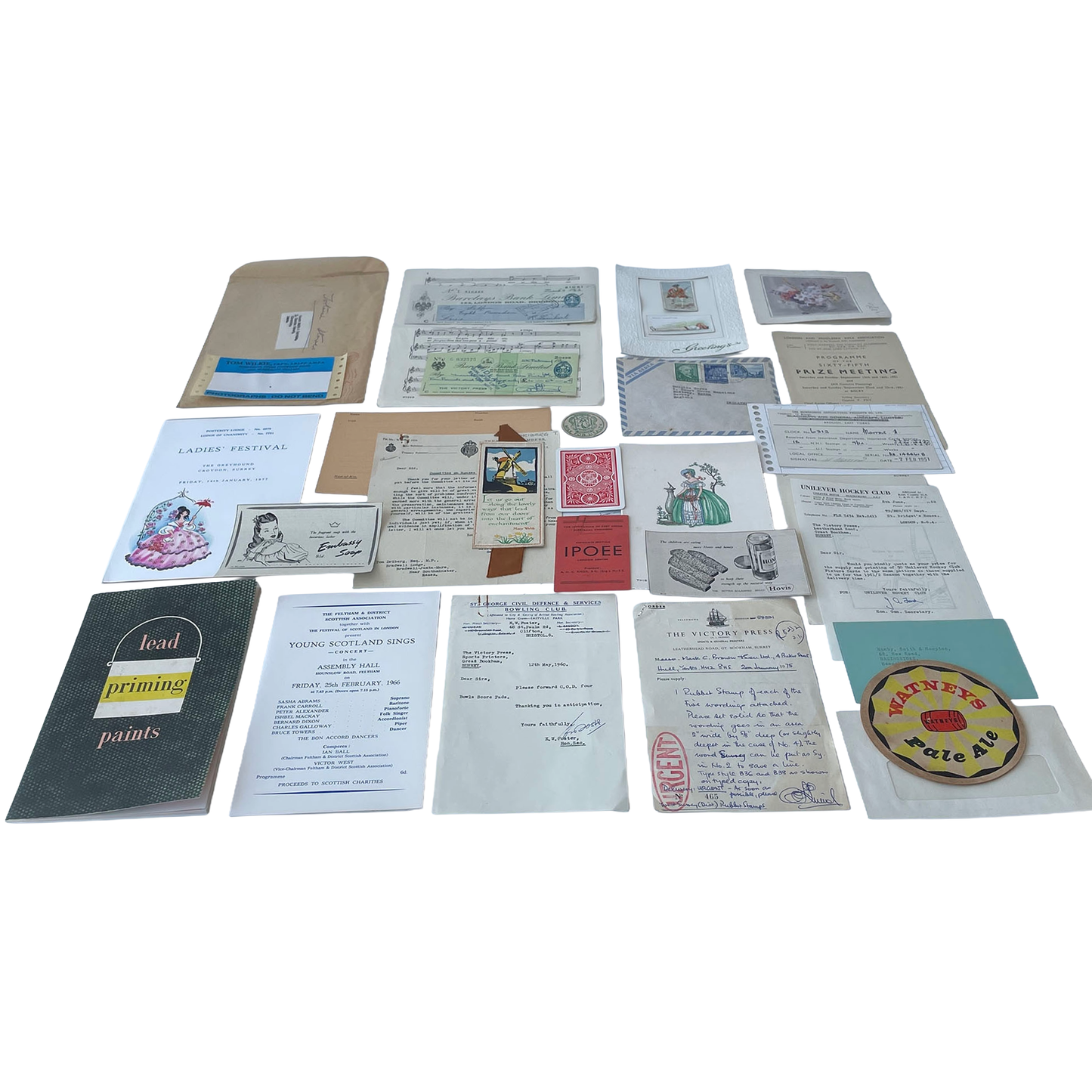 30 Piece Ephemera Pack – Selection A – New