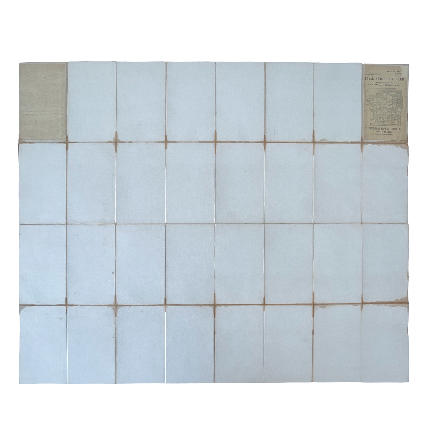 1920/30s R.A.C Map of Paris & Normandie