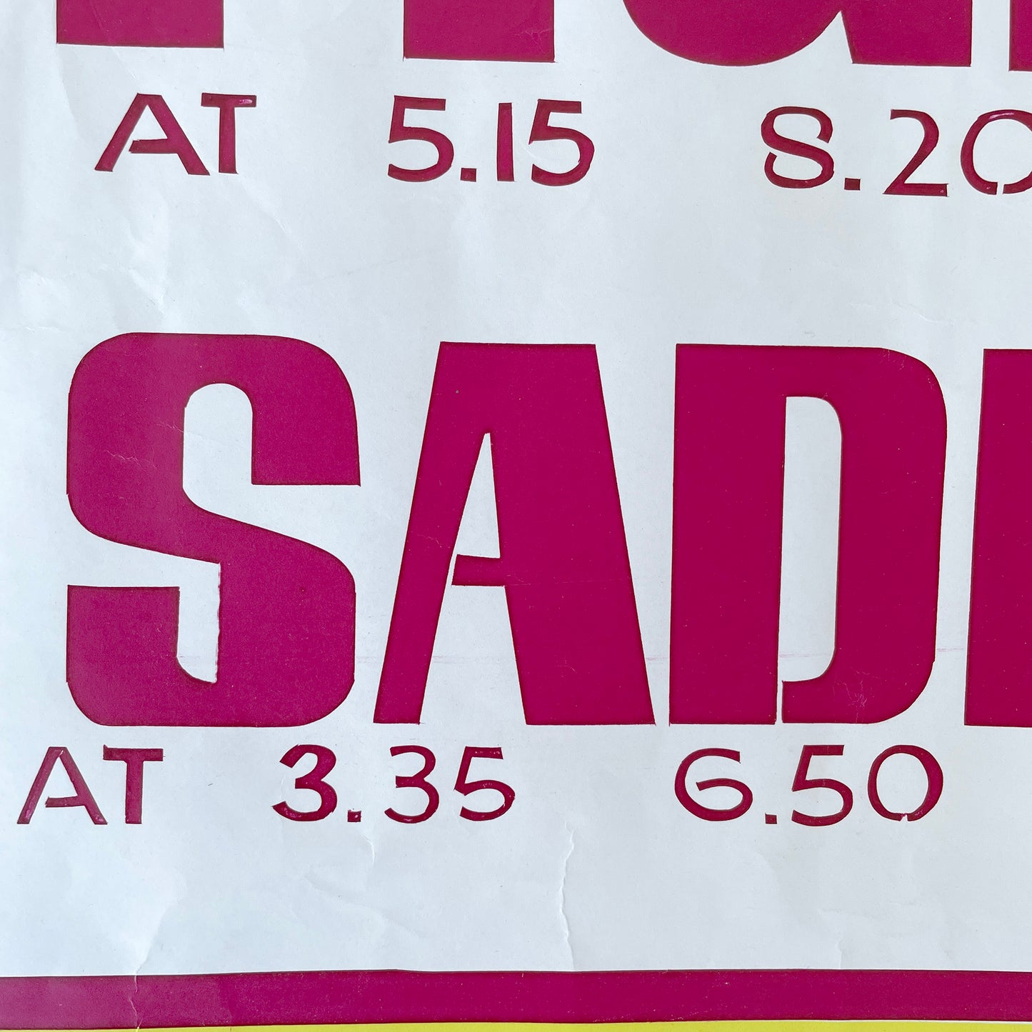 1974 Original Cinema Poster – Blazing Saddles