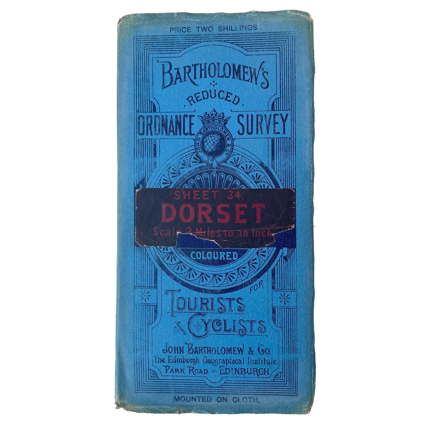 Early 20th Century Map of Dorset