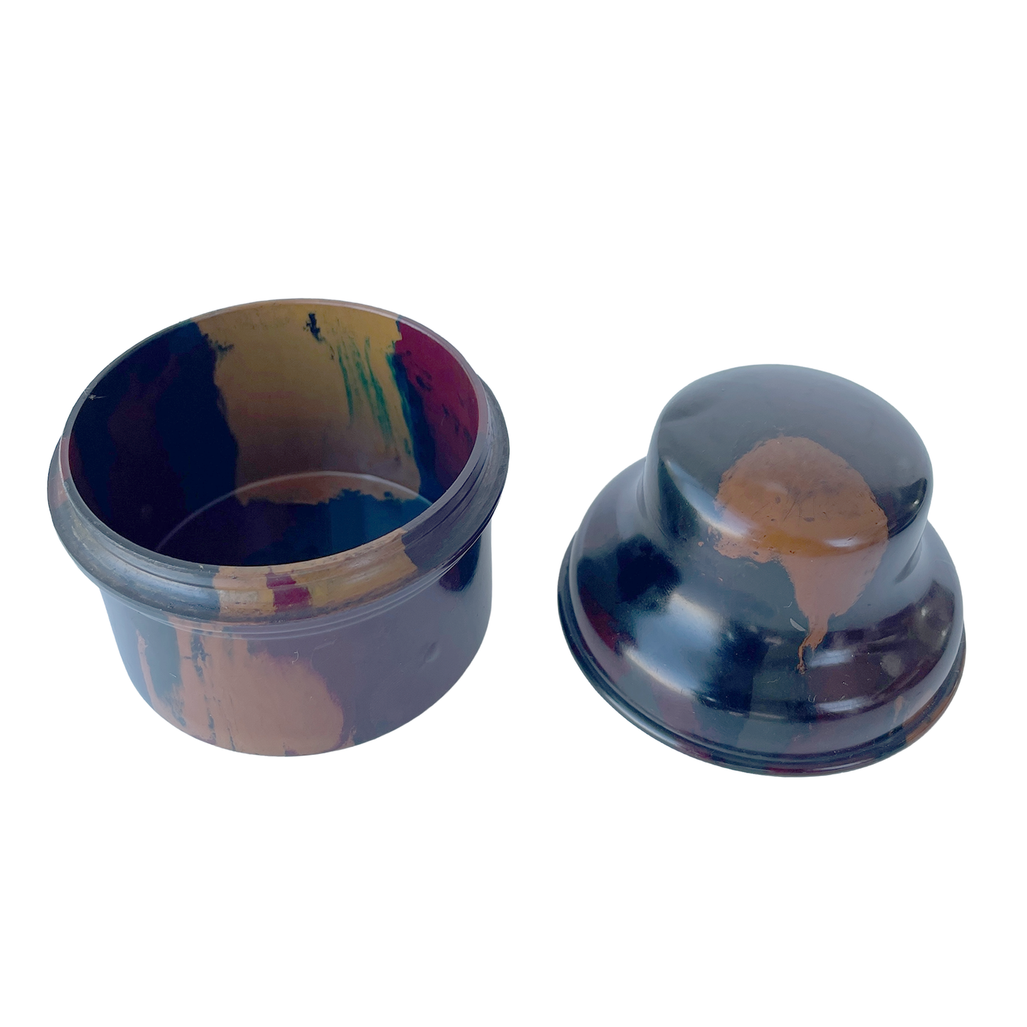 Beautiful Early 20th Century Bakelite Inkwell Case