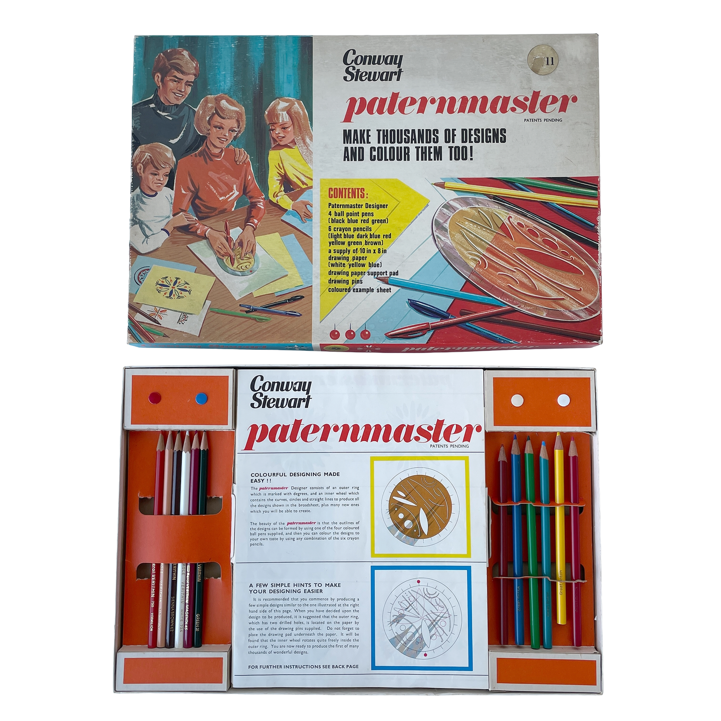 1960s ‘Paternmaster’ Drawing Design Kit