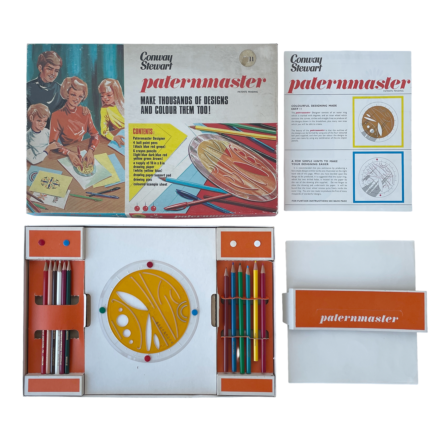 1960s ‘Paternmaster’ Drawing Design Kit