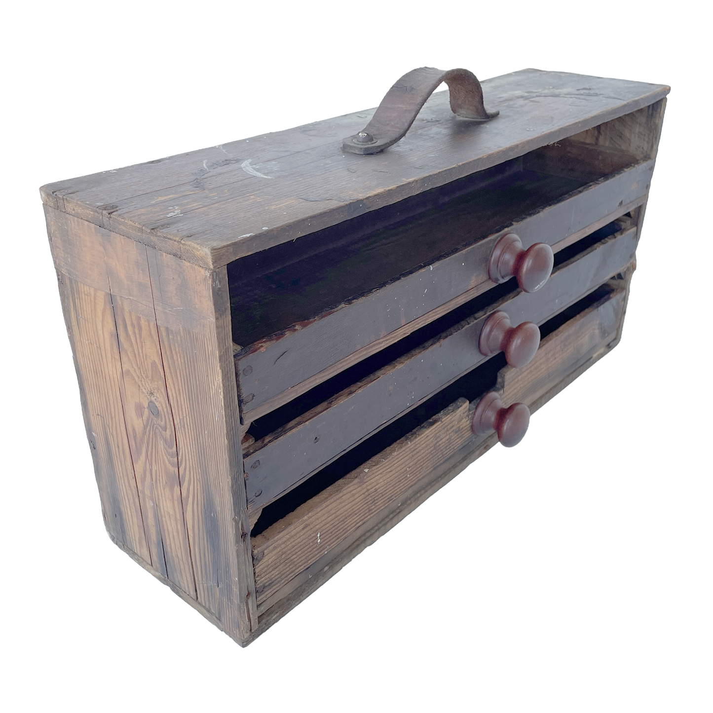 Early 20th Century Rustic Carpenter’s Tool Drawers