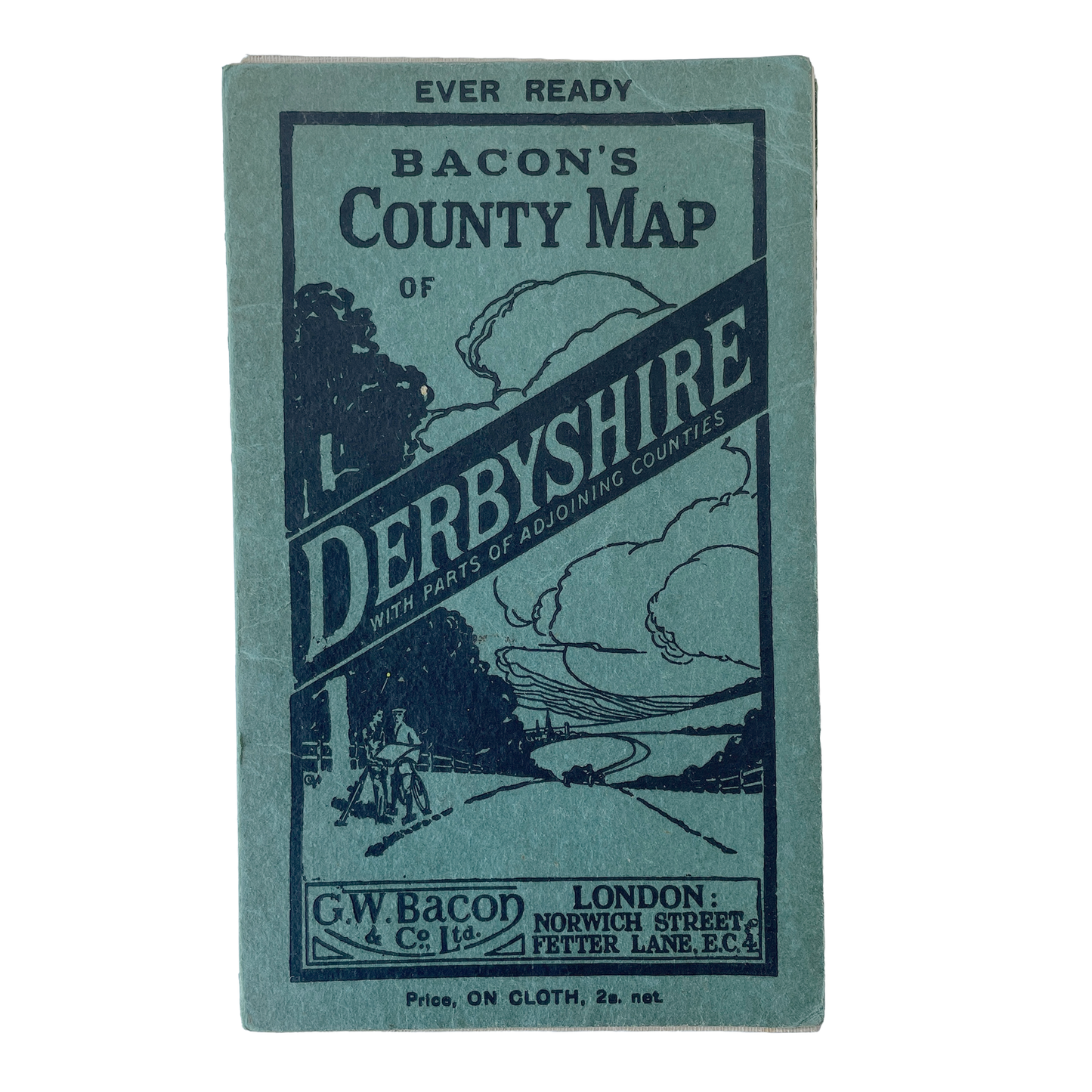 1921 Bacon’s Map of Derbyshire