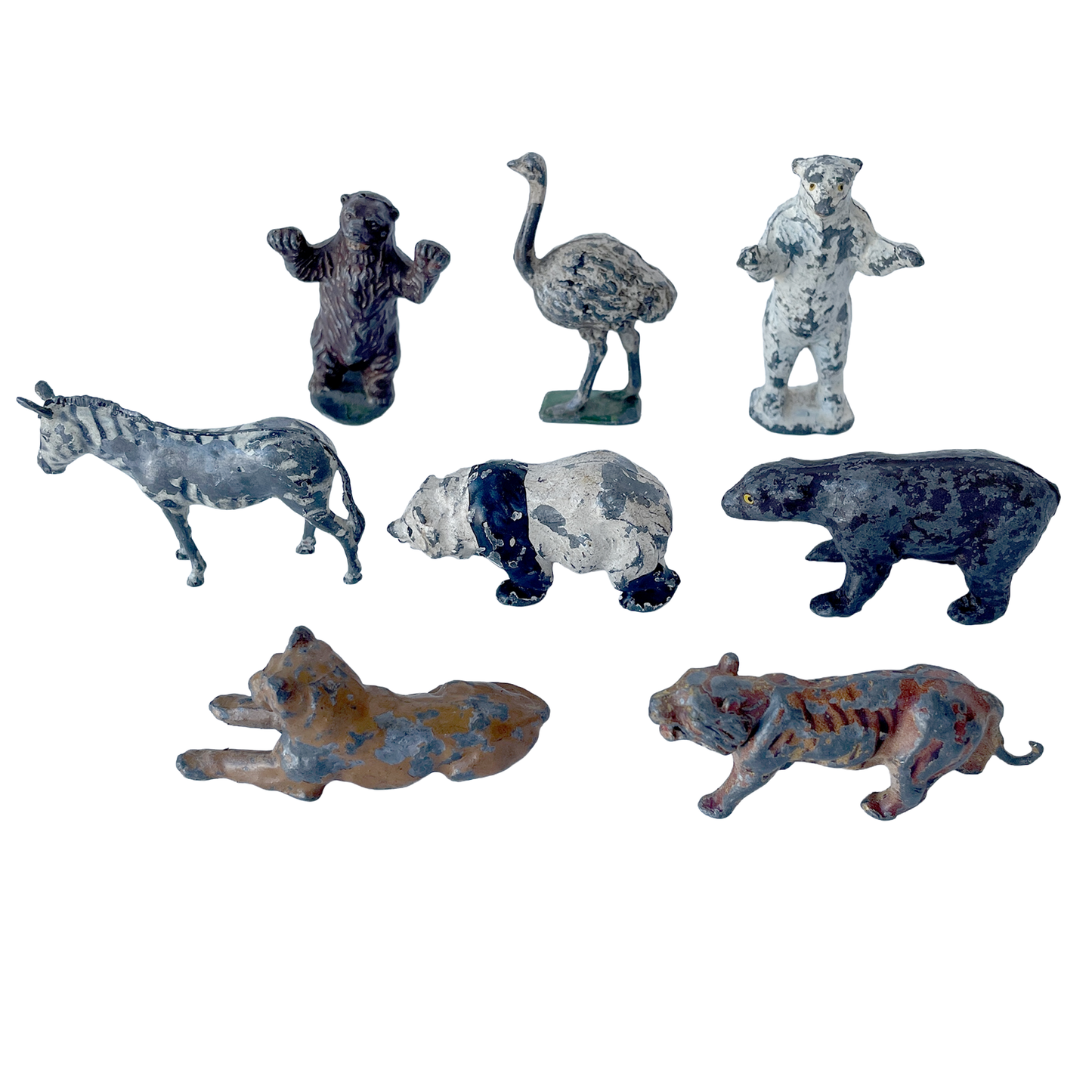 Collection of Early 20th Century Metal Animals