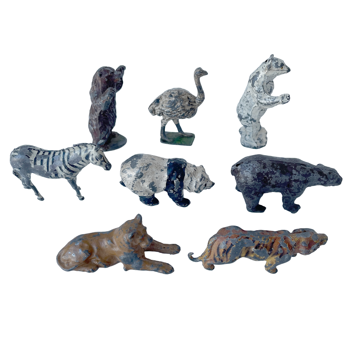 Collection of Early 20th Century Metal Animals