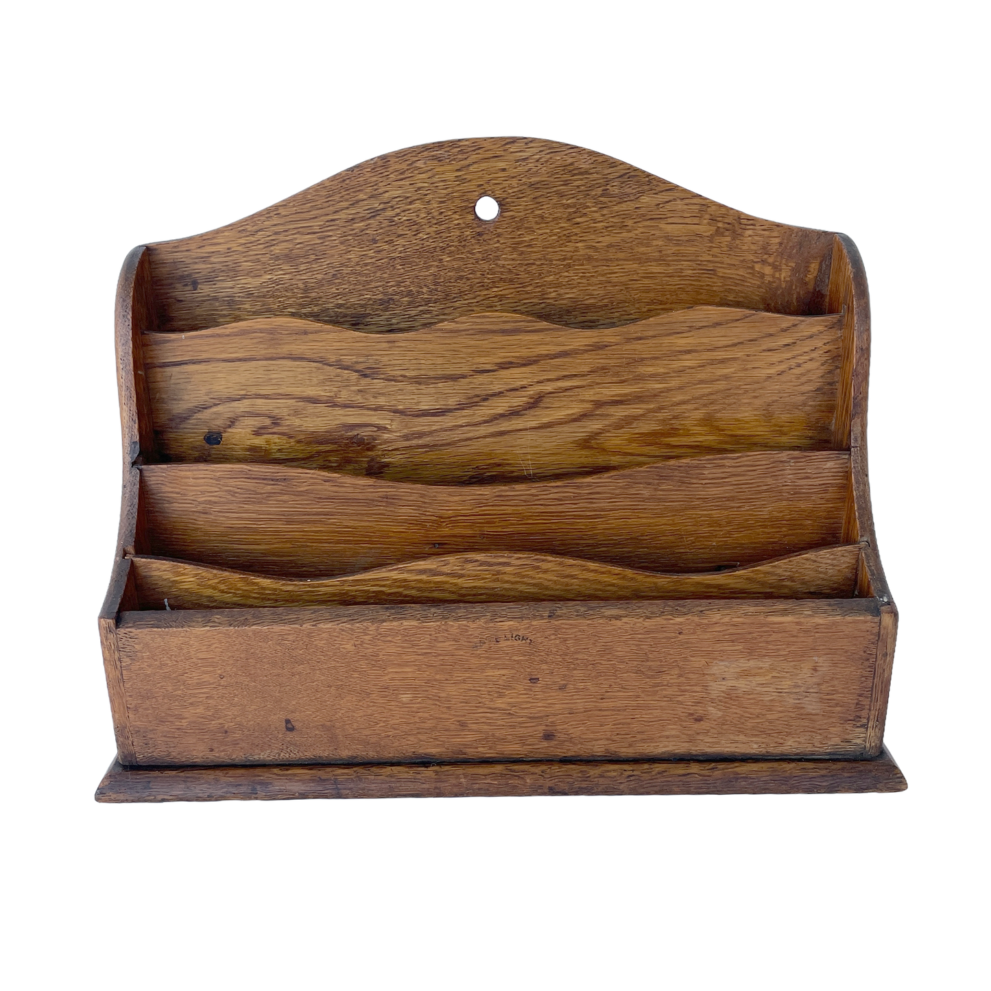 Early 20th Century Oak Letter Rack