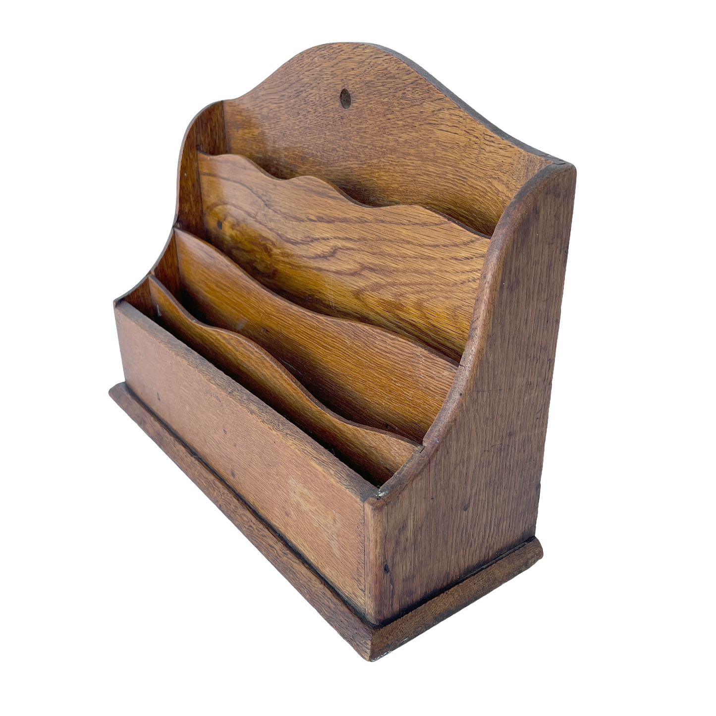 Early 20th Century Oak Letter Rack