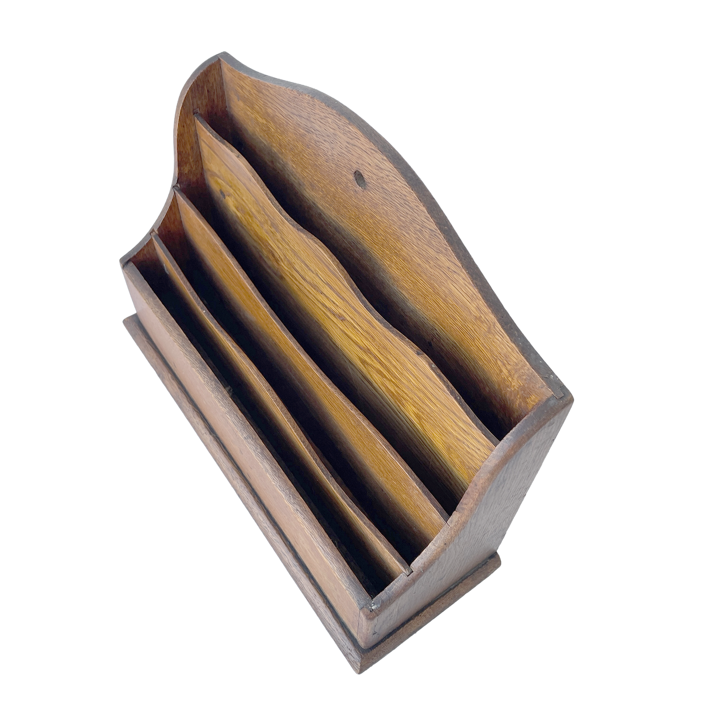 Early 20th Century Oak Letter Rack