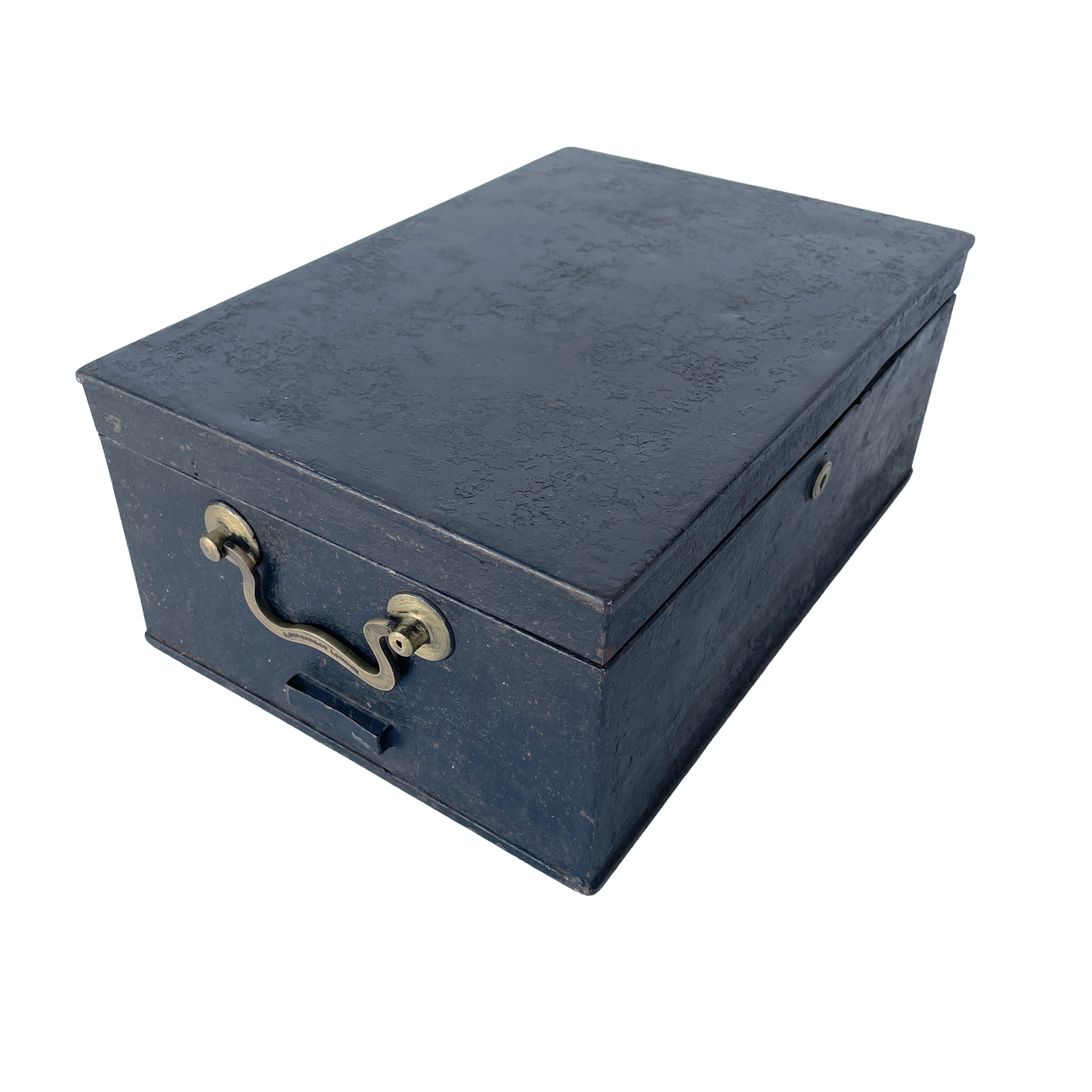 Late 19th Century Metal Deed Box