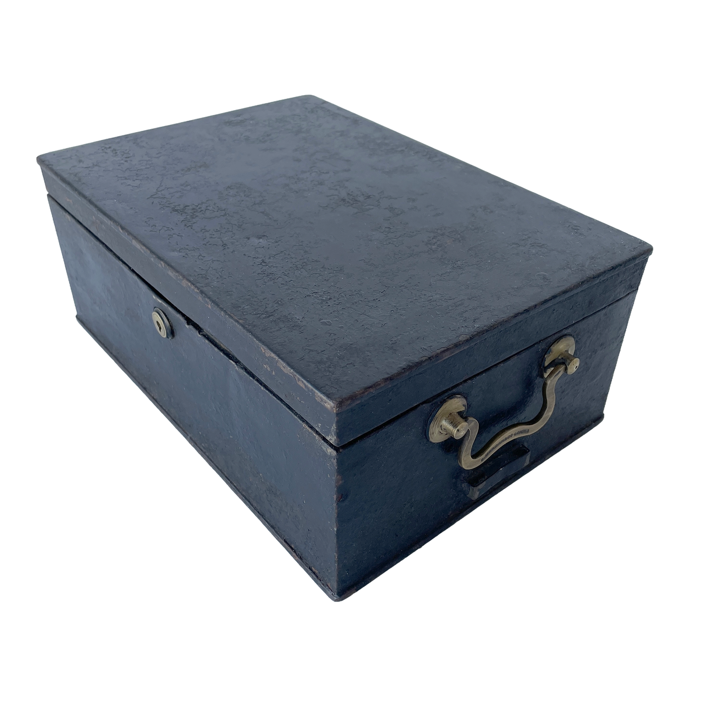 Late 19th Century Metal Deed Box