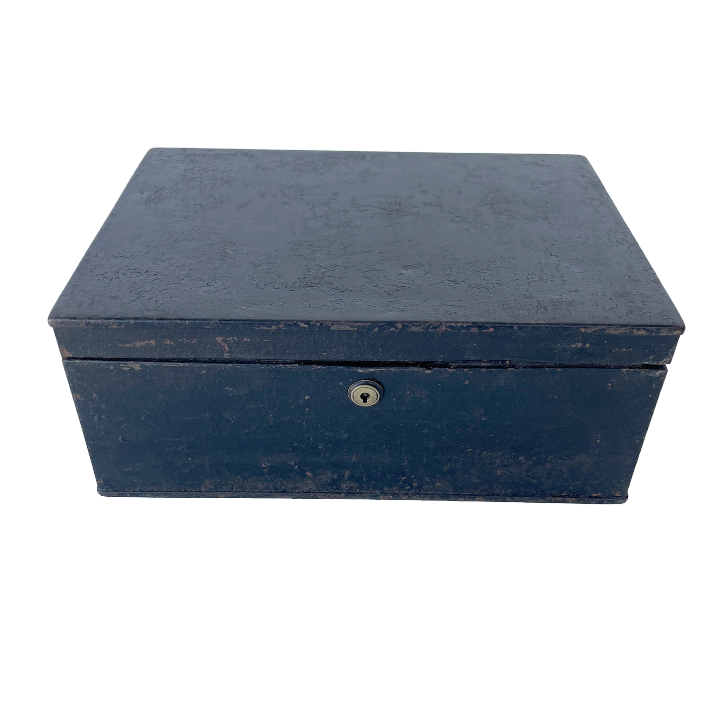 Late 19th Century Metal Deed Box