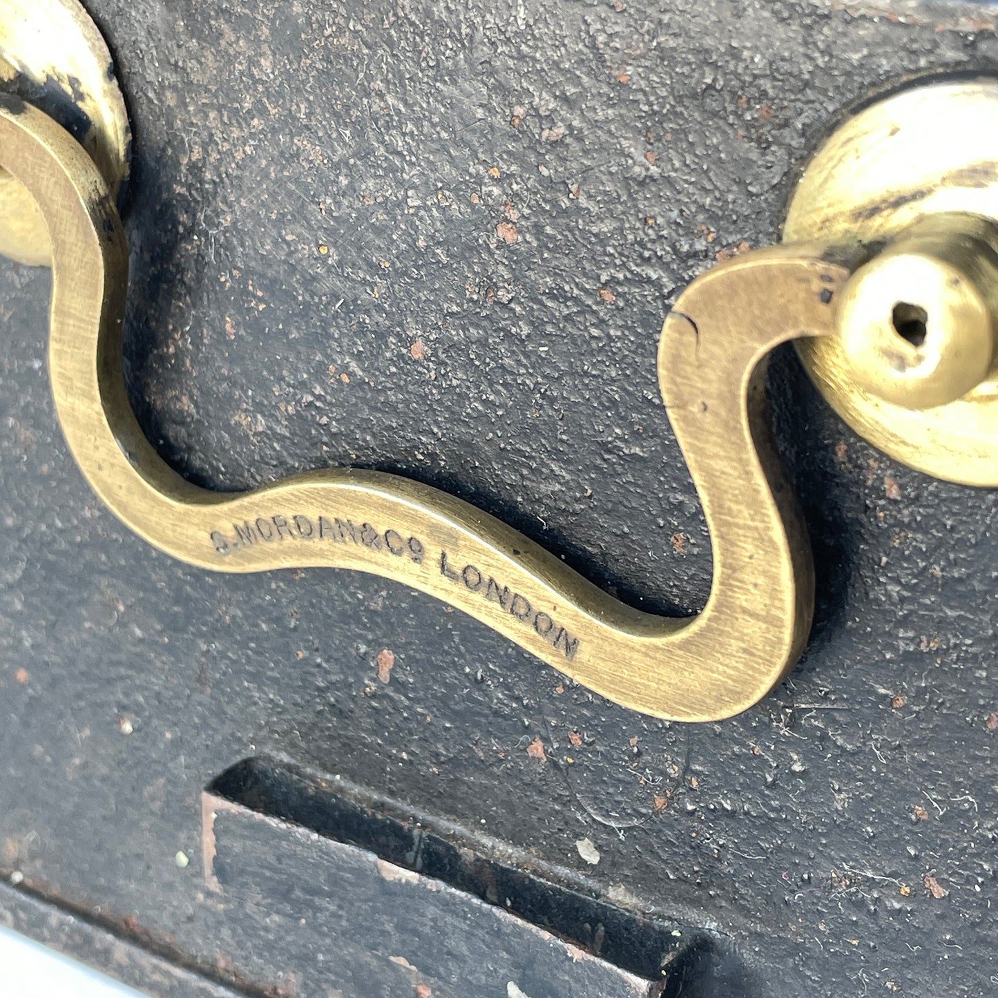 Late 19th Century Metal Deed Box