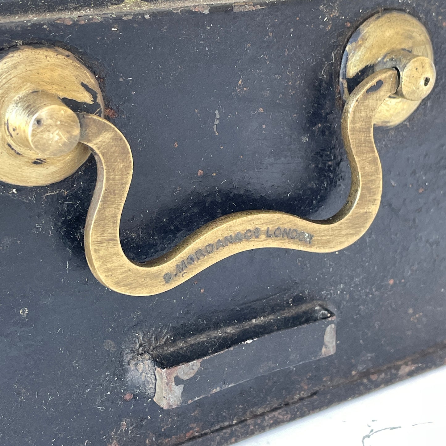 Late 19th Century Metal Deed Box