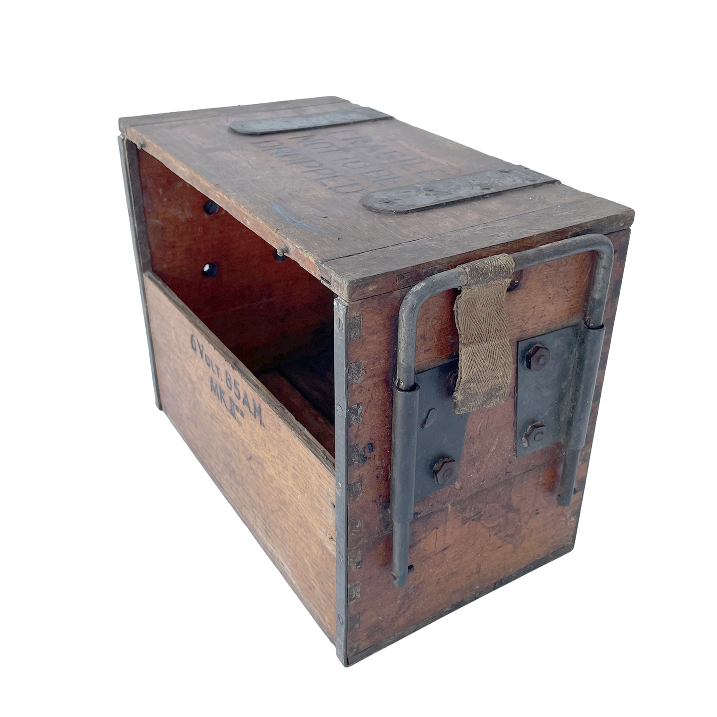 Fantastic WWII ‘NOT TO BE DROPPED’ Desktop Storage Box