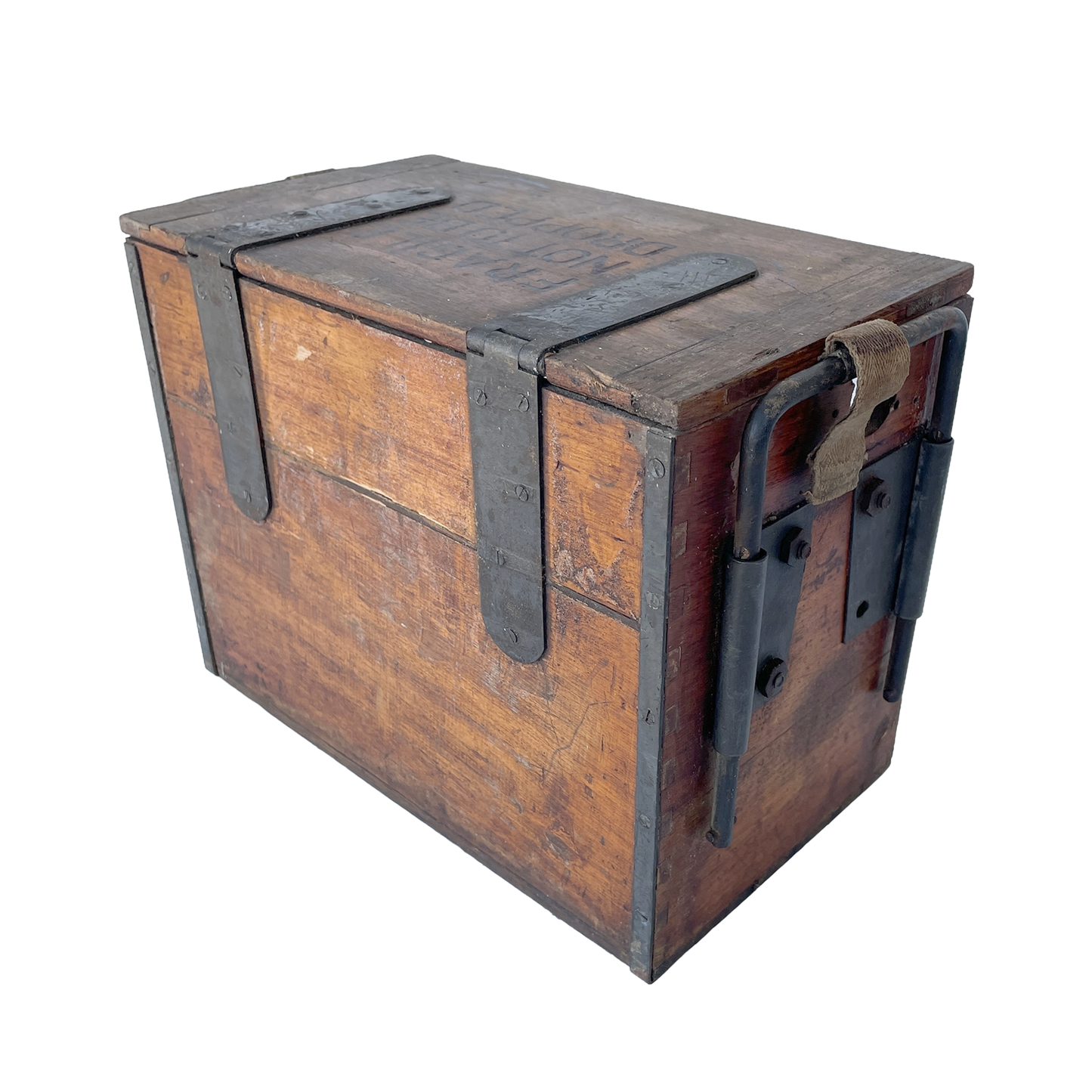 Fantastic WWII ‘NOT TO BE DROPPED’ Desktop Storage Box