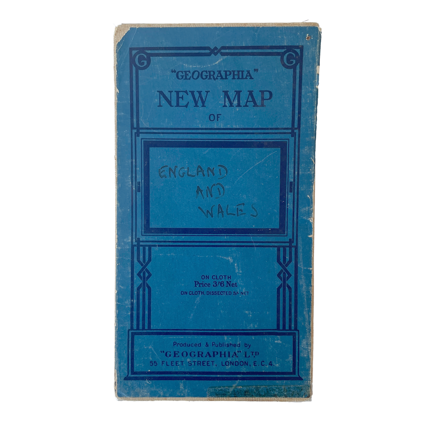 Early 20th Century Map of England & Wales