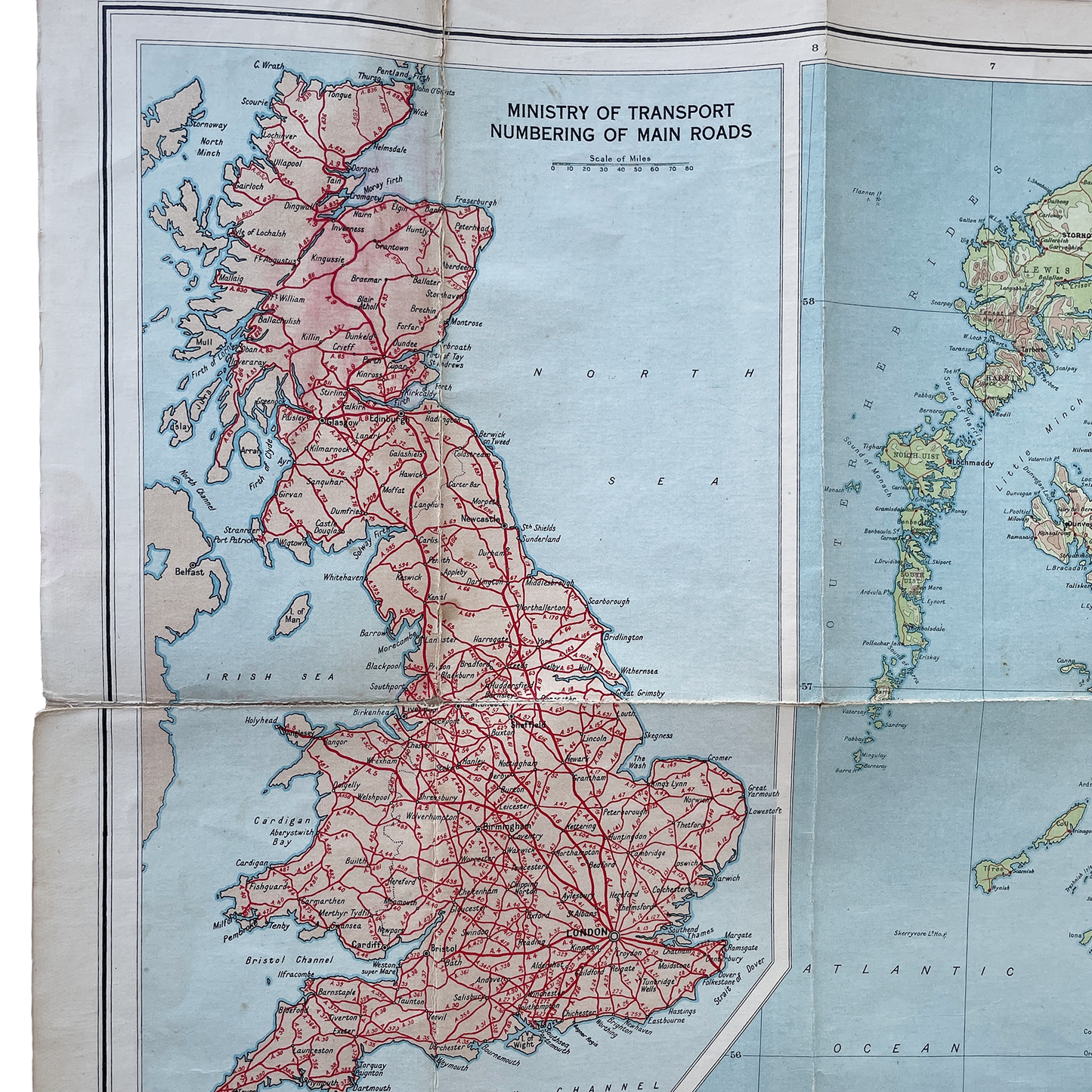 1924 Map of The British Isles