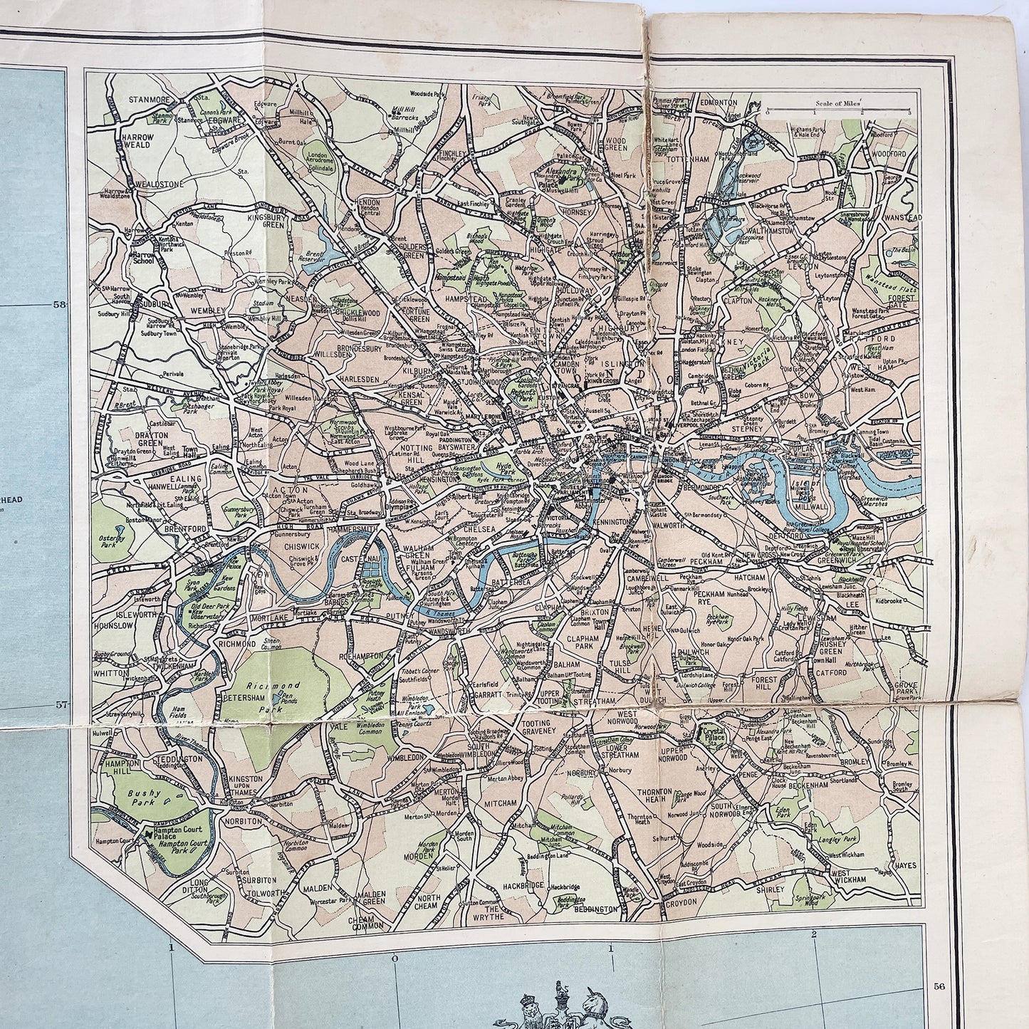 1924 Map of The British Isles