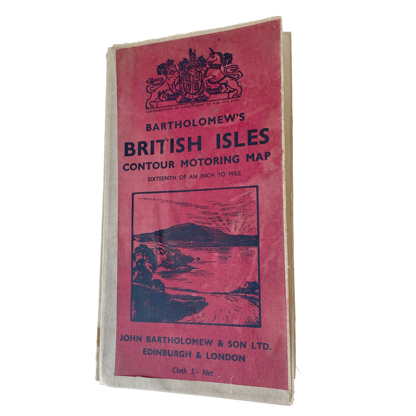 1924 Map of The British Isles