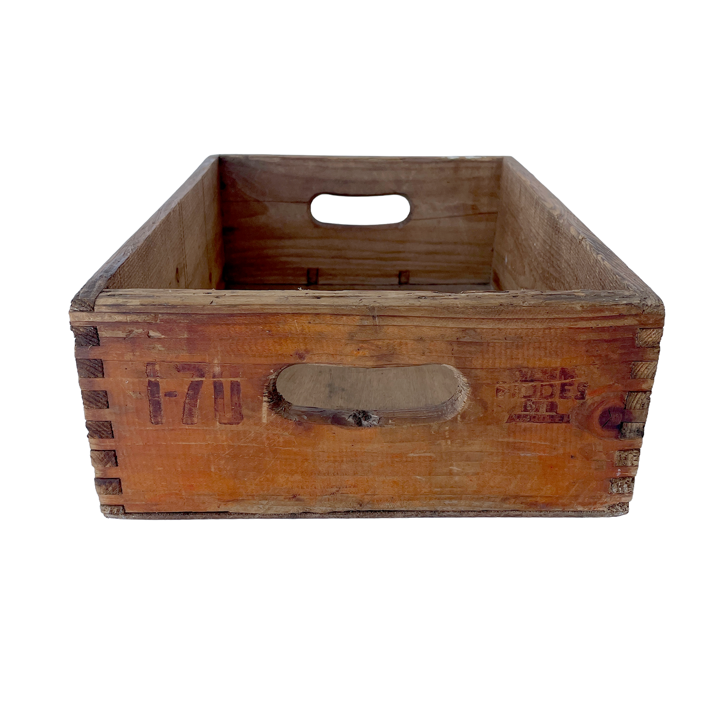 Vintage Wooden R.Whites Crate