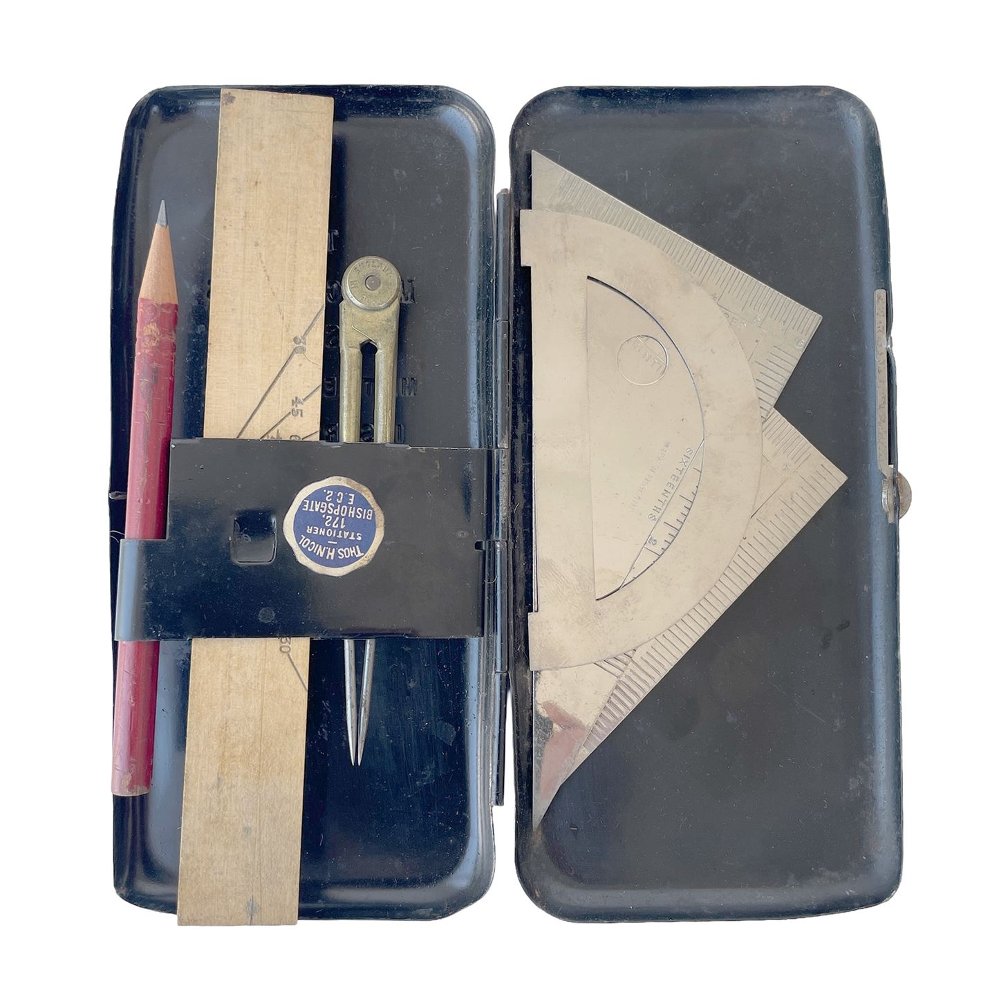1940s Mathematical Instruments Set