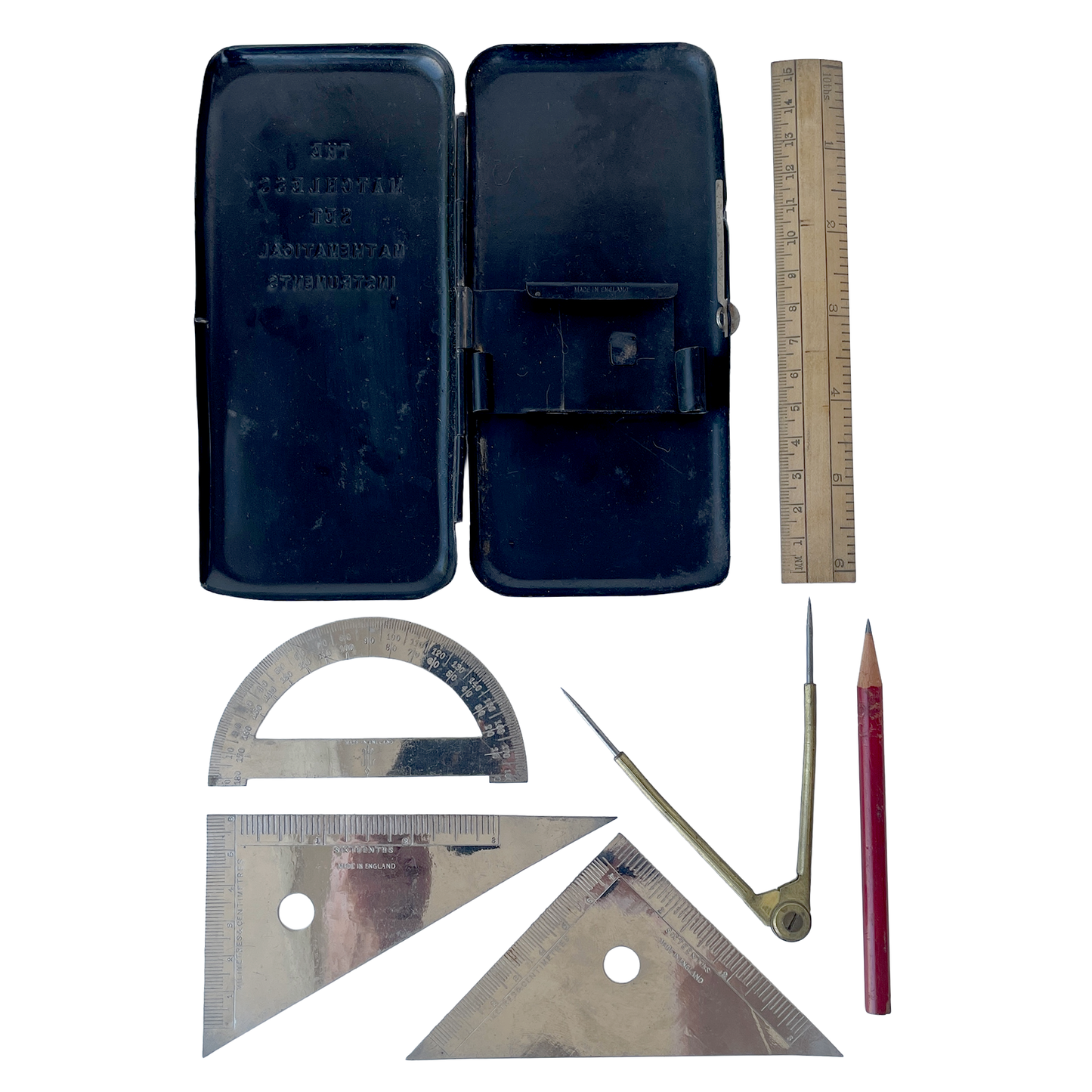 1940s Mathematical Instruments Set