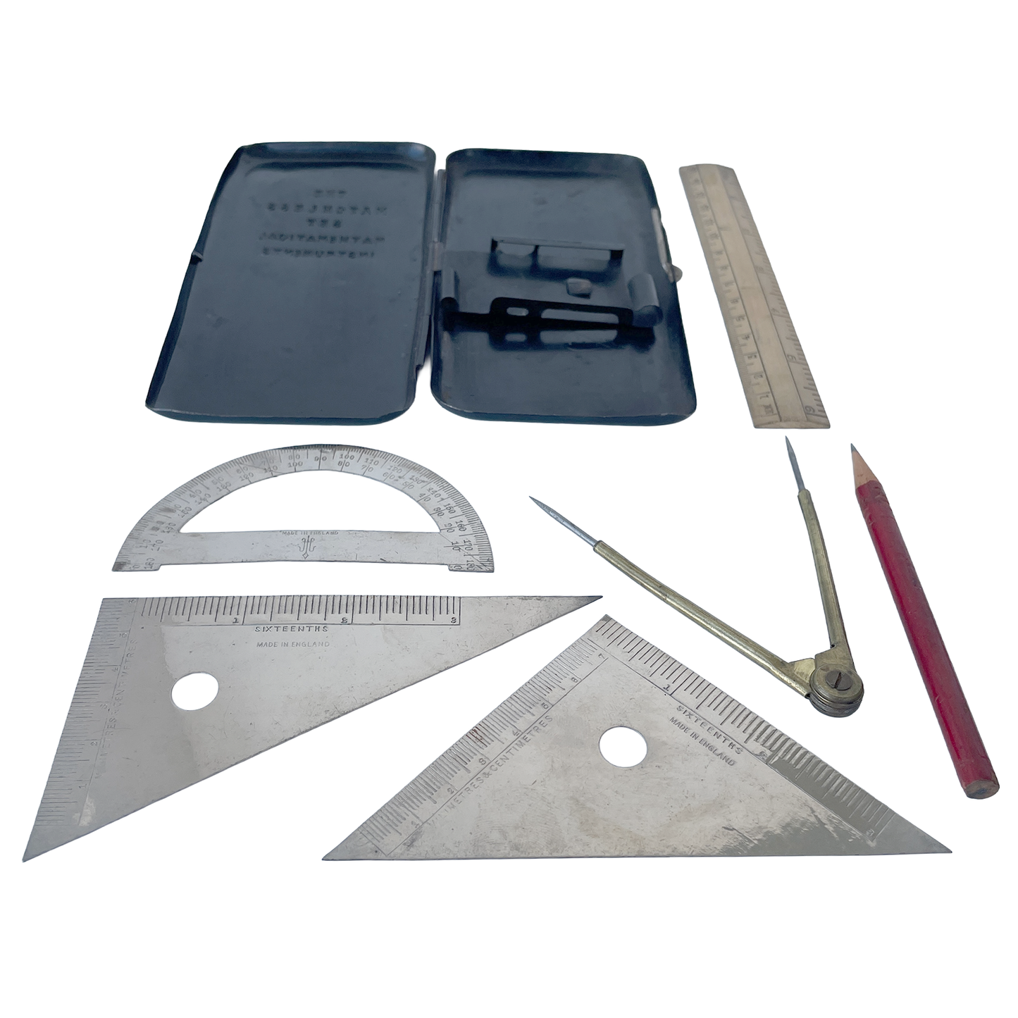 1940s Mathematical Instruments Set