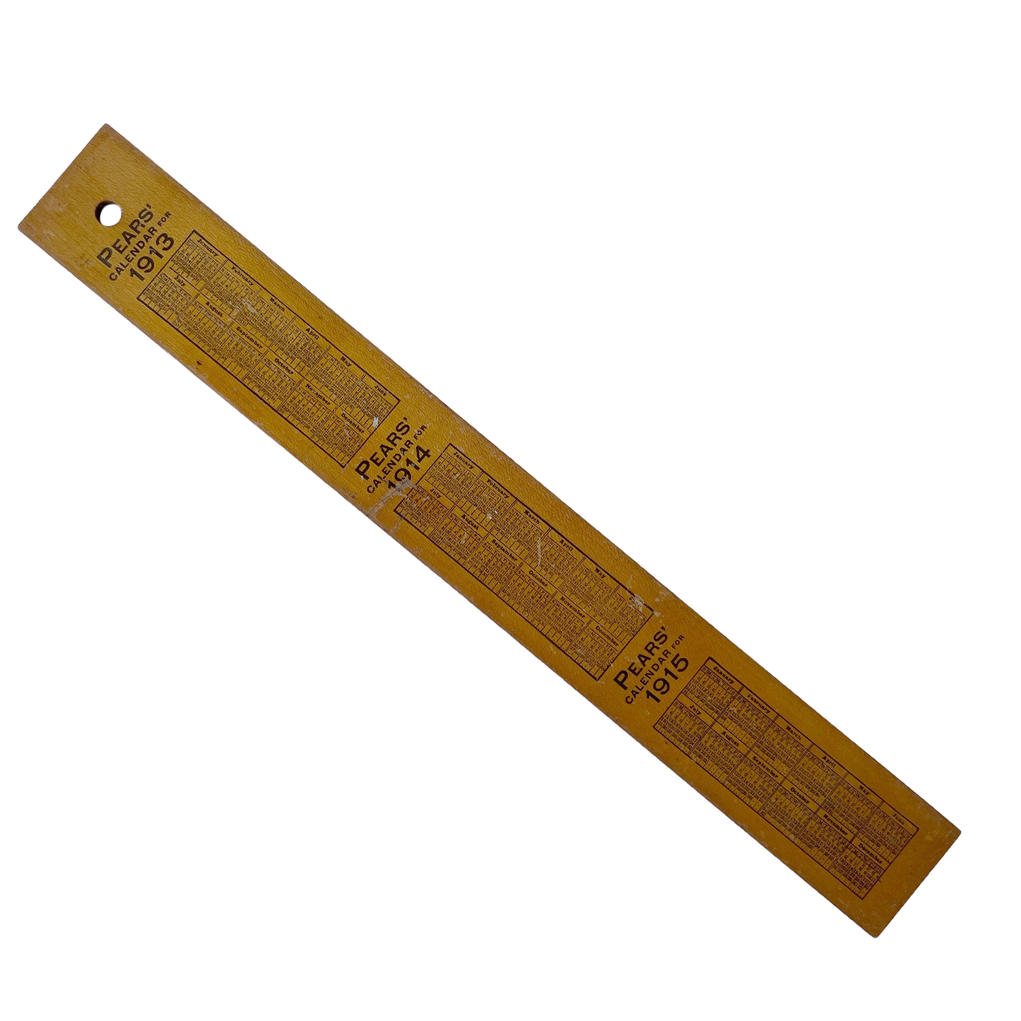 1913 Pear’s Soap Advertising Ruler