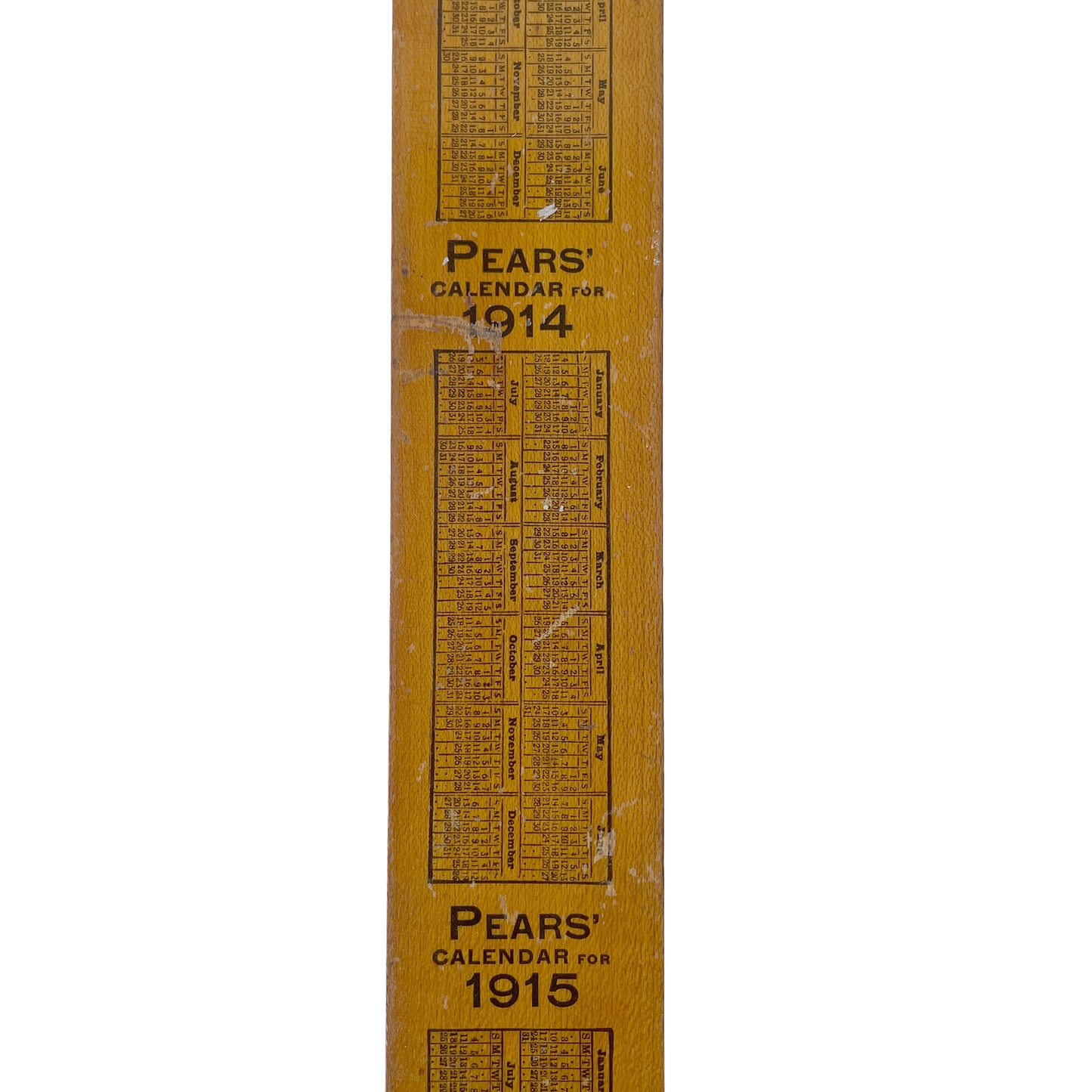 1913 Pear’s Soap Advertising Ruler