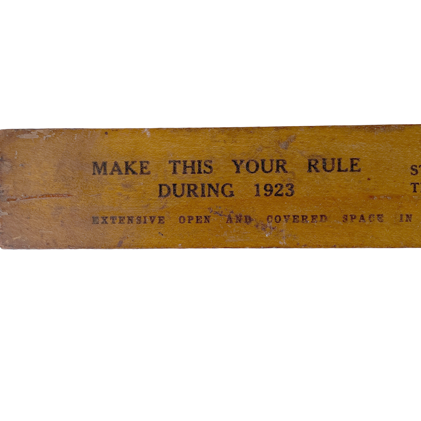 1923 Stuart & Douglas Ltd Advertising Ruler