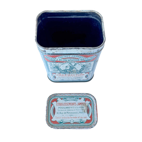 Load image into Gallery viewer, Beautiful Early 20th Century French Storage Tin – ‘Cérémaltine’ - Sukie
