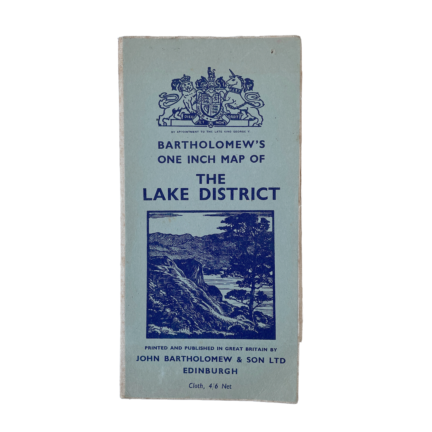1946 Bartholomew’s Map of The Lake District