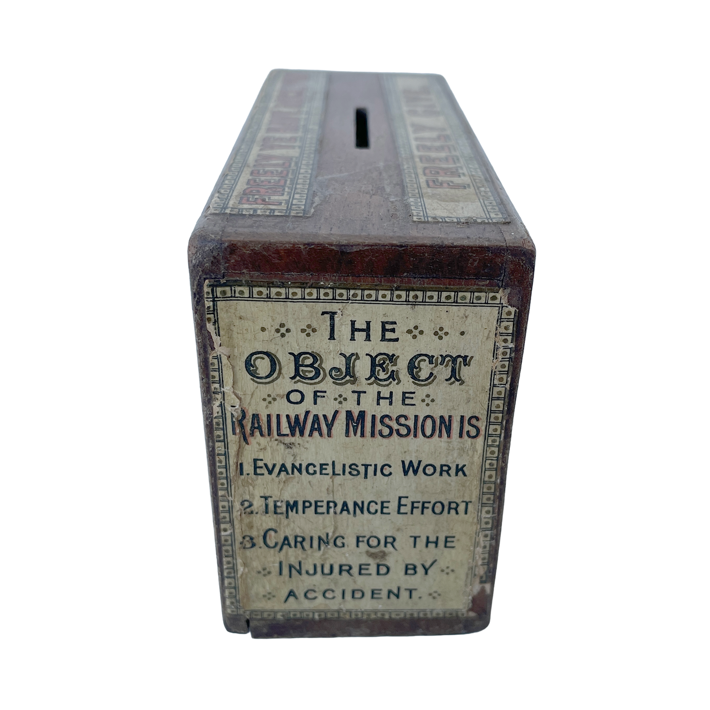 Early 20th Century ‘The Railway Mission’ Collection Box