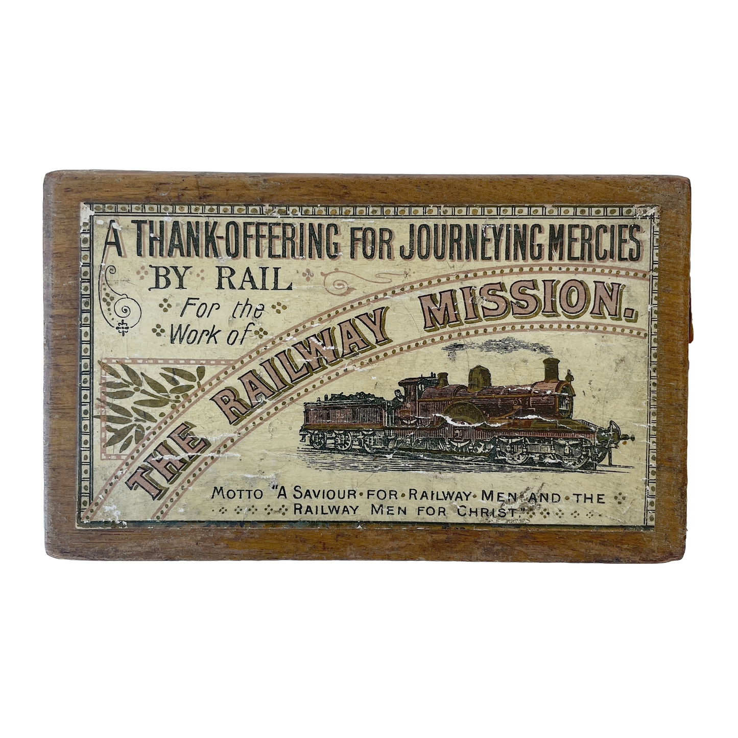 Early 20th Century ‘The Railway Mission’ Collection Box