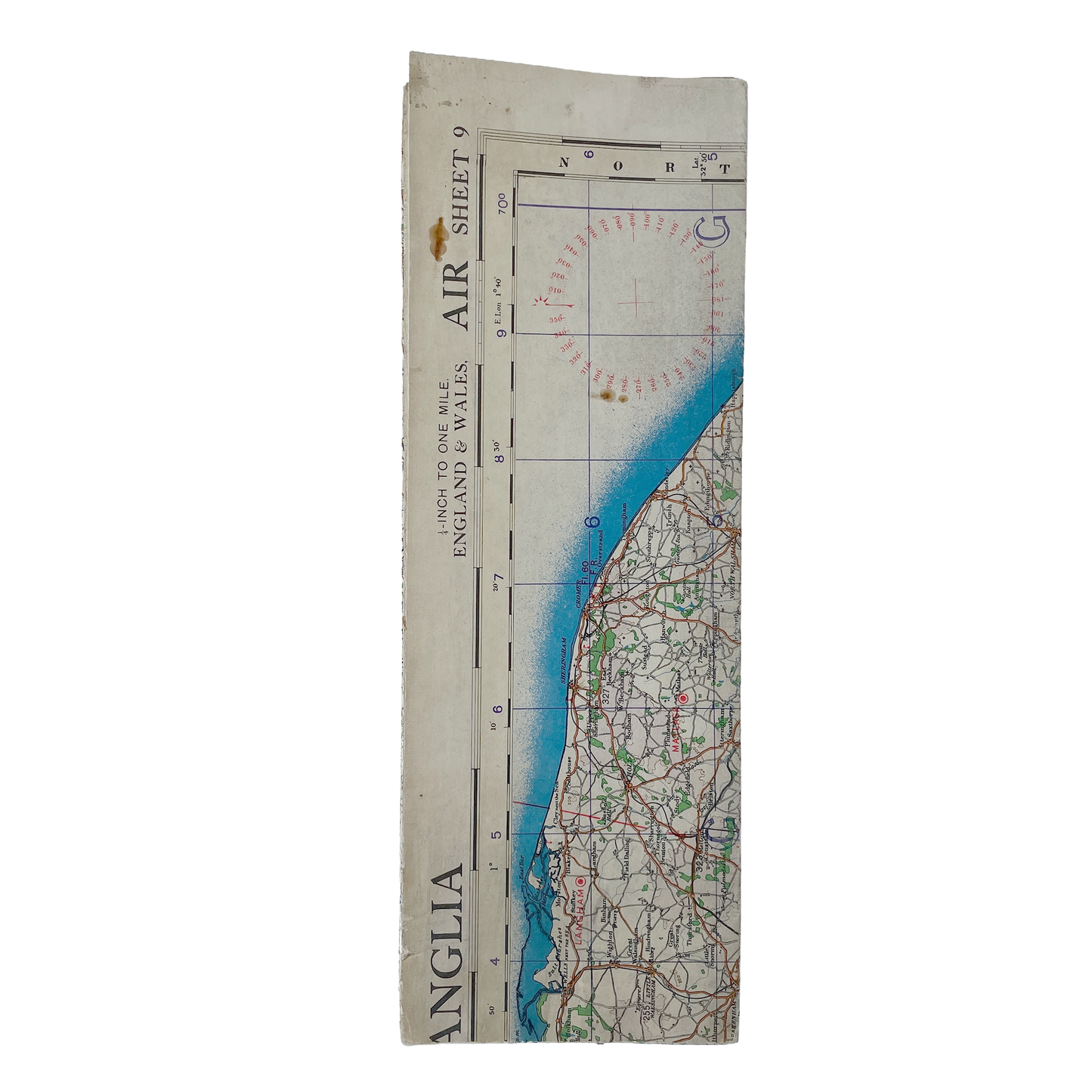 1942 War Office Map of East Anglia – Sheet 9