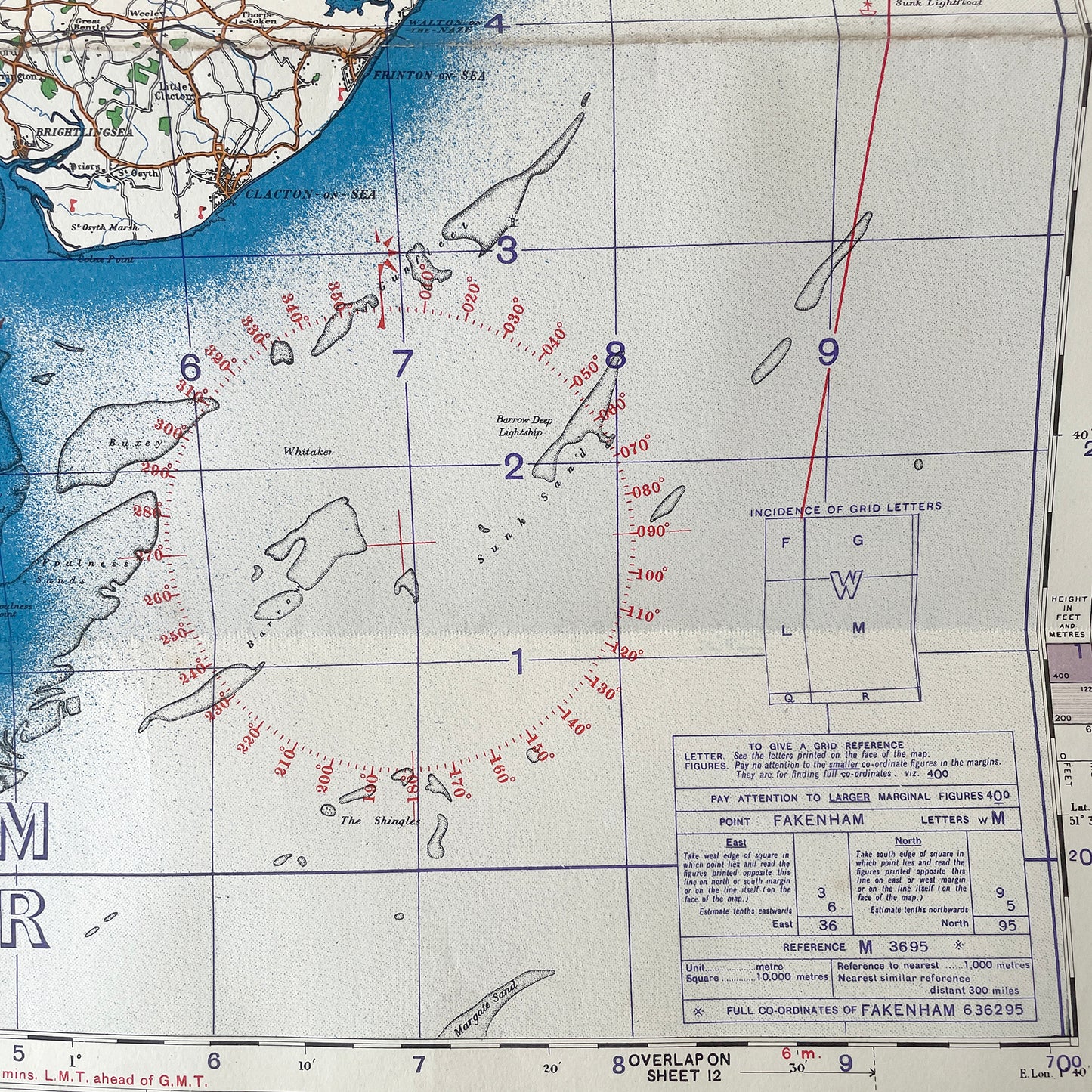 1942 War Office Map of East Anglia – Sheet 9