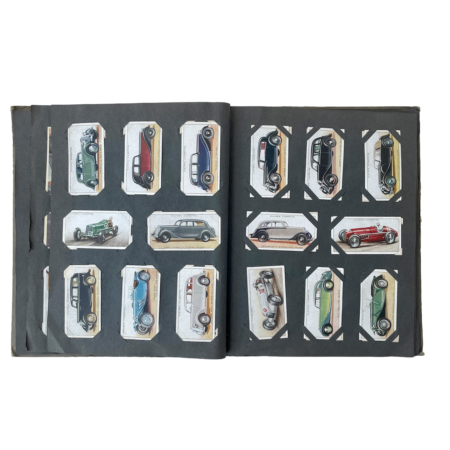 Super 1930s Cigarette Card Album
