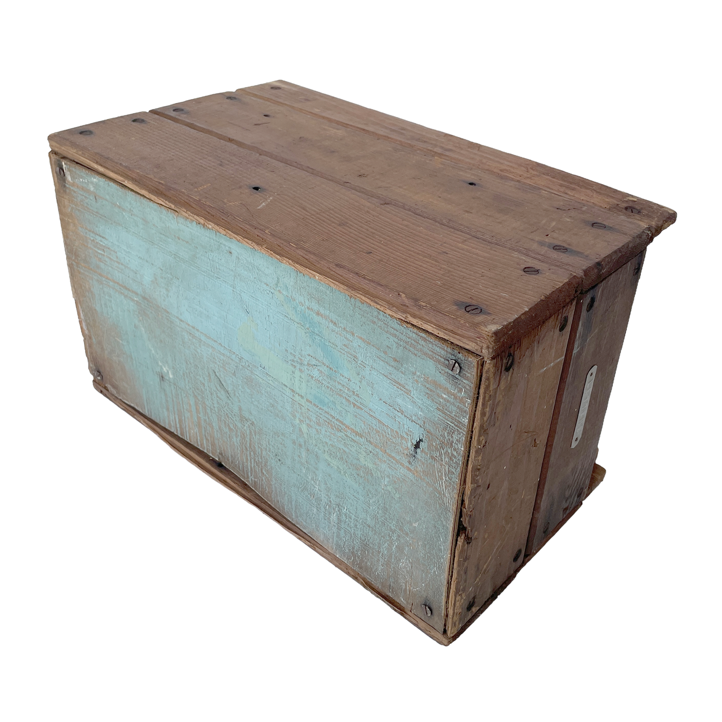 Vintage Wooden ‘Letters’ Storage Box