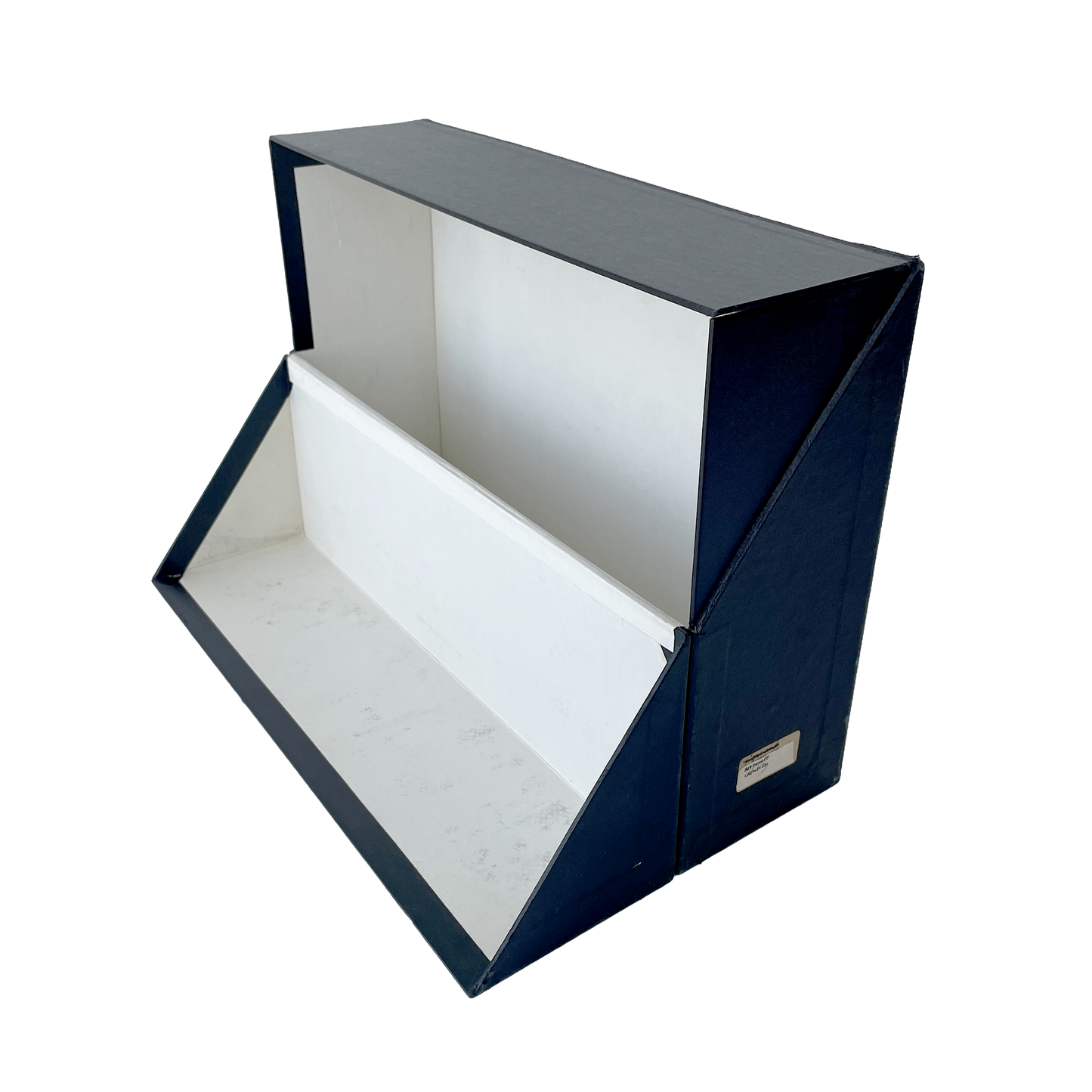 Set of 3 Vintage Document Boxes/Desktop Storage