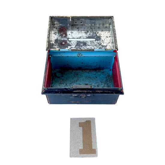 Early 20th Century Metal Cash Box – Option 1 – Extra Small - Sukie