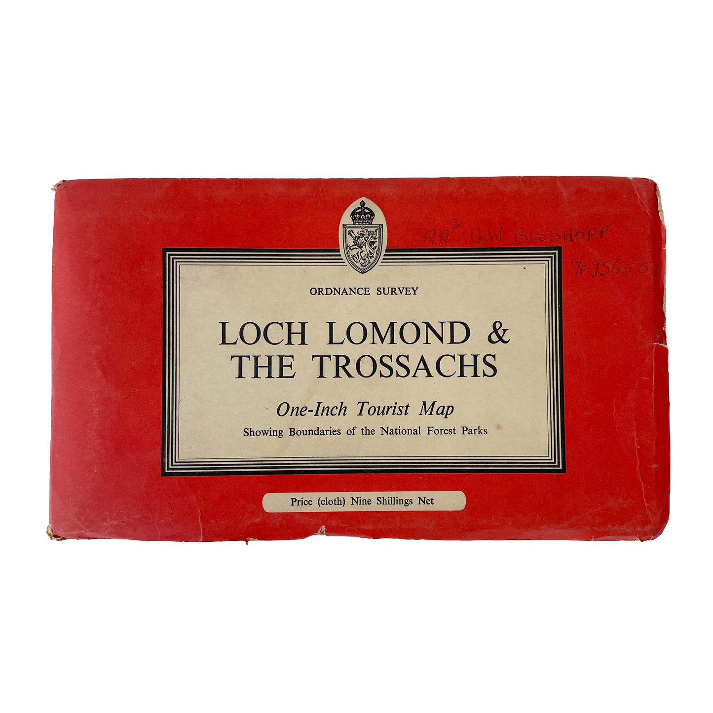 1961 Ordnance Survey Tourist Map of Loch Lomond & the Trossachs