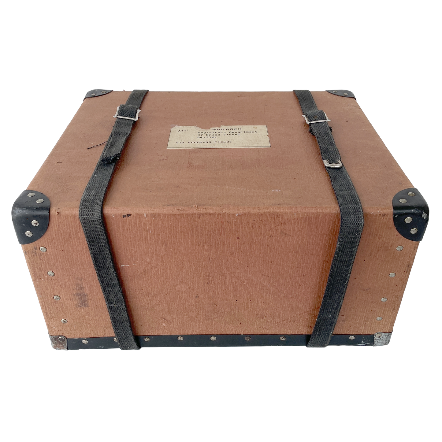 1950’s Storage Box with Straps